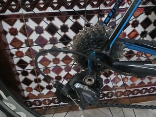 Bicicleta Cube Agre Carbono Talla 58