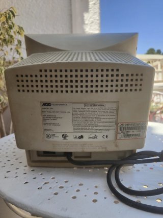 Monitor AOC Spectrum 5Elr 15 CRT Retro Gaming
