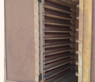 Mueble antiguo panadería madera