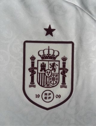 Camiseta España Blanca Talla L