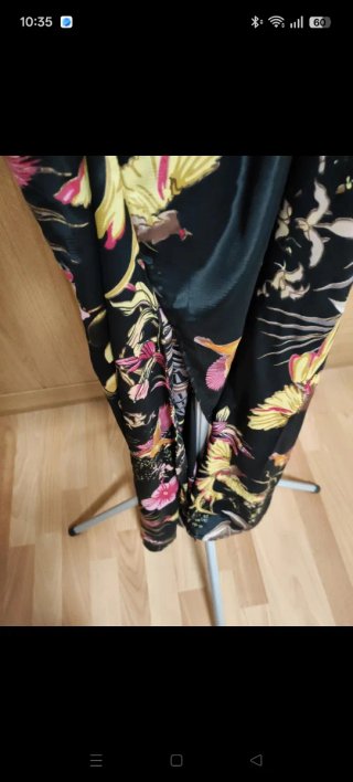 Vestido kimono estampado floral talla XL