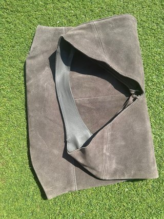 Bolso Shopping ZING Gris Cuero