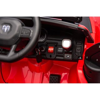 Coche eléctrico de bombero infantil RAM 1500 12v