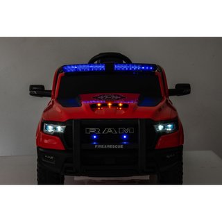 Coche eléctrico de bombero infantil RAM 1500 12v