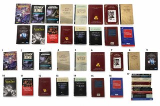 Pack libros variados novelas mangas stephen king