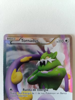 Pokémon Tornadus EX Full Art 98/98 NM ESP