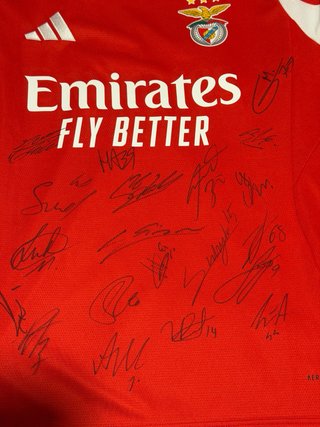 Camisola Benfica 25/26 Autografada