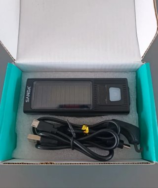 LUZ BICI LEDS CON PLACA SOLAR Y TIMBRE A  ESTRENAR