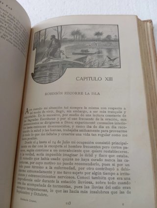 Libro Robinson Crusoe Editorial Calleja