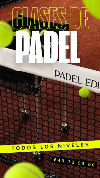 Clases de pádel para todos los niveles