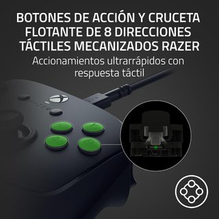 Razer mando cable precisión personalizable Xbox