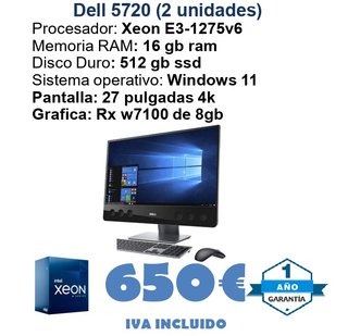 Dell 5720 All-in-One PC (2 unidades)