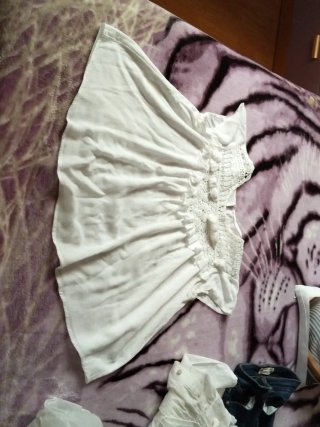 Blusa blanca mujer