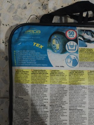 Fundas textiles para nieve FIX&GOTEX