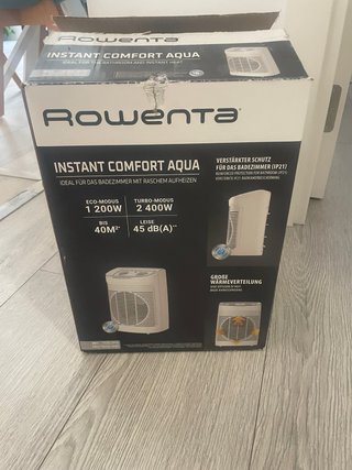 Calefactor Rowenta Bajo Consumo