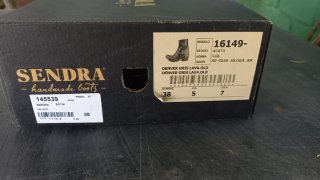 Botines Sendra Piel Talla 38, modelo 16149