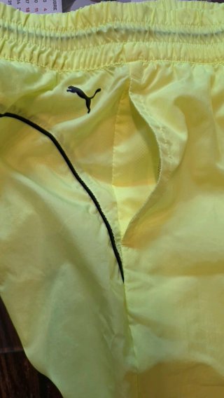 Pantalón Chándal Puma Amarillo Talla M