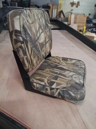 Asiento Bass Boat Camuflaje