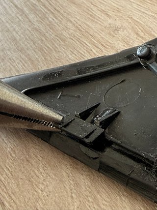Clips de reparación rejilla ventilación