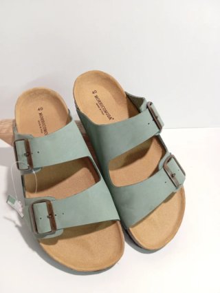 Sandali donna vera pelle nabuk waterproof nuovi