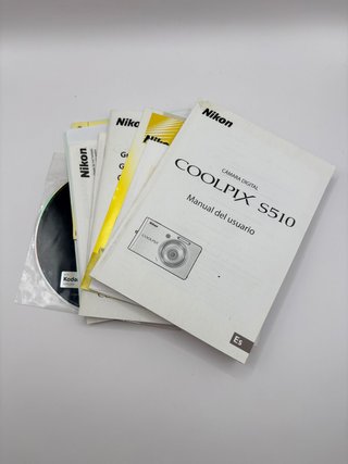 Fotocamera Digitale Nikon Coolpix S510 Grigia