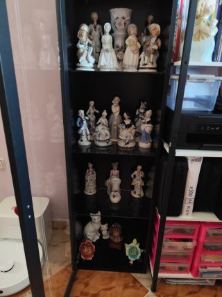 Lote figuras cerámica vintage buen estado