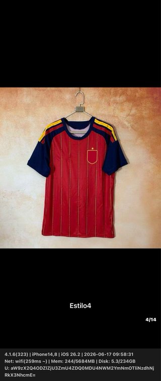 Camisetas de fútbol 25/26