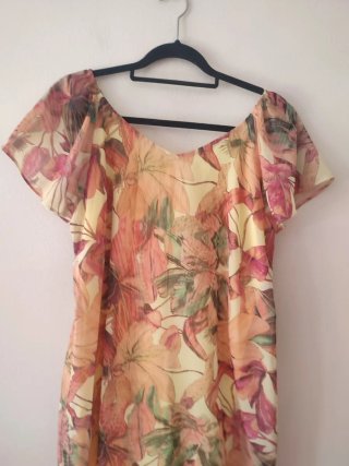 Vestido estampado boutique talla única