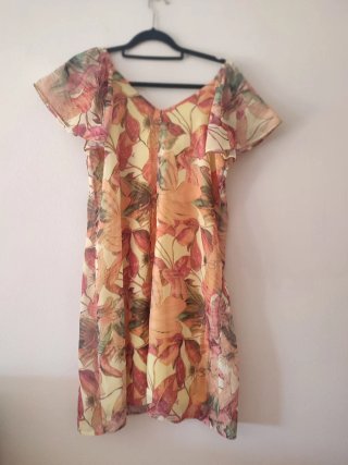 Vestido estampado boutique talla única
