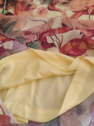 Vestido estampado boutique talla única