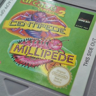 Nintendo Game Boy Arcade Classic 2 Centipede Milli