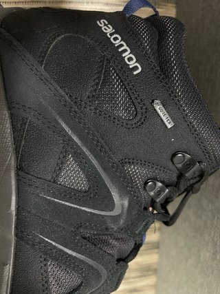 Botas Salomon Gore-Tex Negras/Grises Poco Uso