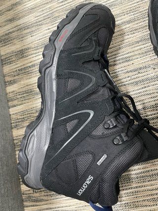 Botas Salomon Gore-Tex Negras/Grises Poco Uso