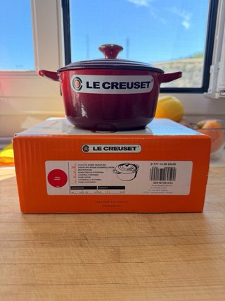 Le Creuset Cocotte Cacerola Cerise Nueva Caja