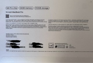 MacBook Pro 14” M4 Pro 24GB RAM 512GB SSD+Garantia