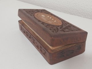 Caja joyero de madera Vintage / Artesanal
