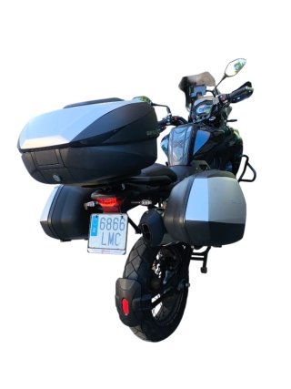 Benelli TRK 502 X Adventure. Asiento bajado altura