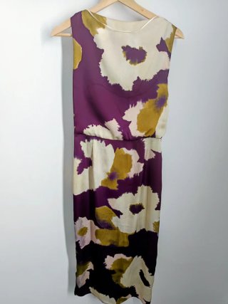 Vestido Zara Estampado Talla M