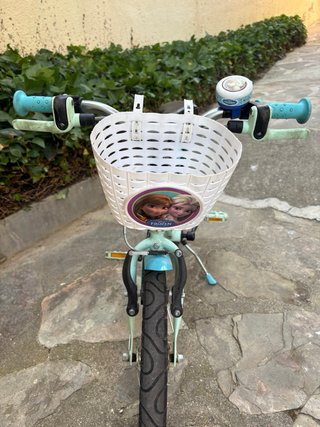 Bicicleta Paseo Niña Mint/Azul