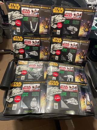 Pack di modellini metallici 3D Star Wars Metal Earth
