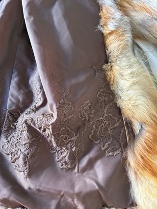 Abrigo Piel Vintage Mujer