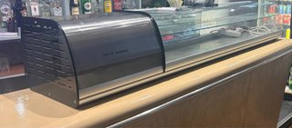 Expositor refrigerado barra 8 bandejas