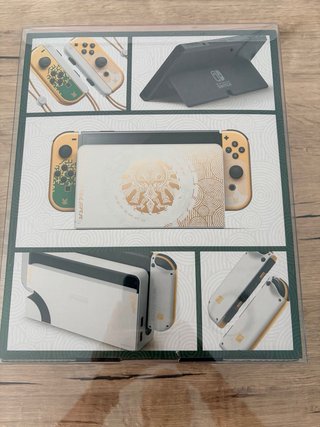 Lote Consola Juego Mando Amiibo Funda Zelda Tears