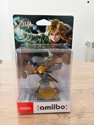 Lote Consola Juego Mando Amiibo Funda Zelda Tears