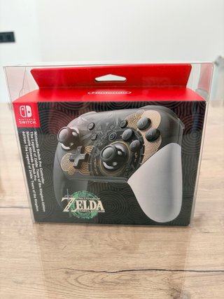 Lote Consola Juego Mando Amiibo Funda Zelda Tears