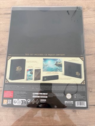Lote Consola Juego Mando Amiibo Funda Zelda Tears