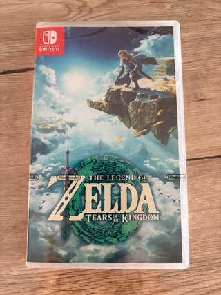 Lote Consola Juego Mando Amiibo Funda Zelda Tears