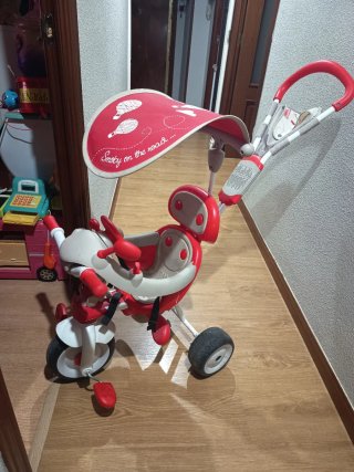 Triciclo Evolutivo Smoby Rojo