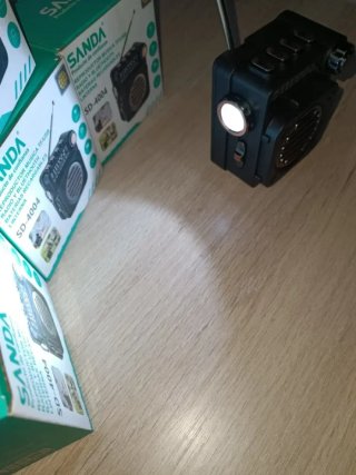 RADIO Y BLUETOOTH REPRODUCTOR MÚSICA TF/USB estren