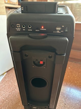 Altavoz Portátil NGS Wild Rave Negro